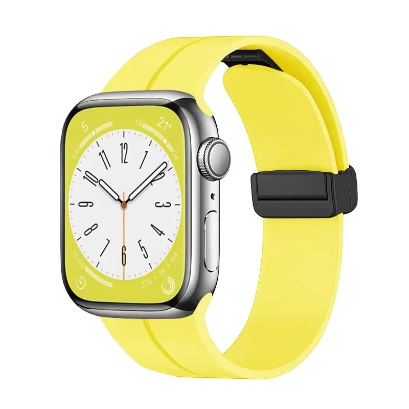 Magnetic Strap for  Watch Ultra Band 49Mm 45 Mm Silicone Bracelet Iwatch Series 7 8 Se 6 5 3 44Mm 45Mm 40Mm 41Mm 42Mm 38Mm