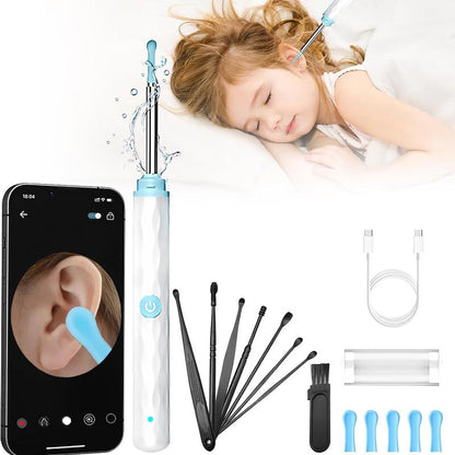 Ear Wax Removal - Earwax Removal Kit with Light - Ear Camera with 6 Ear Spoon - for Ios & Android -Thanksgiving Gift, Christmas Gift, Winter Gift Set, New Year Gift,Gifts for Women,Gifts for Men