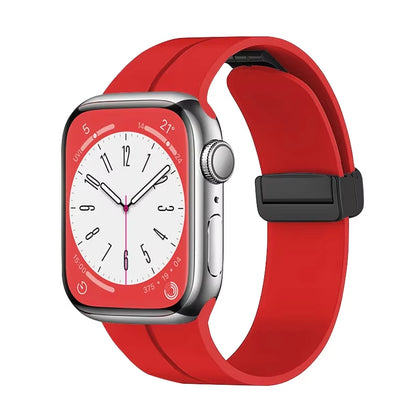 Magnetic Strap for  Watch Ultra Band 49Mm 45 Mm Silicone Bracelet Iwatch Series 7 8 Se 6 5 3 44Mm 45Mm 40Mm 41Mm 42Mm 38Mm