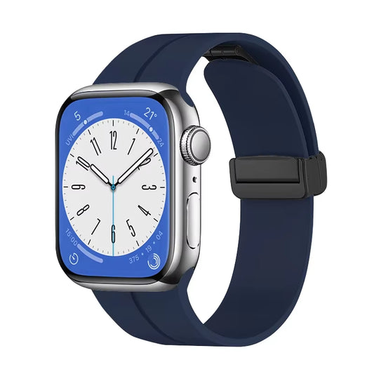 Magnetic Strap for  Watch Ultra Band 49Mm 45 Mm Silicone Bracelet Iwatch Series 7 8 Se 6 5 3 44Mm 45Mm 40Mm 41Mm 42Mm 38Mm