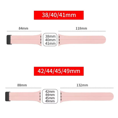 Magnetic Strap for  Watch Ultra Band 49Mm 45 Mm Silicone Bracelet Iwatch Series 7 8 Se 6 5 3 44Mm 45Mm 40Mm 41Mm 42Mm 38Mm