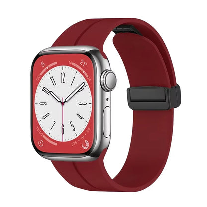 Magnetic Strap for  Watch Ultra Band 49Mm 45 Mm Silicone Bracelet Iwatch Series 7 8 Se 6 5 3 44Mm 45Mm 40Mm 41Mm 42Mm 38Mm